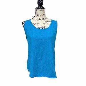 Women’s Just My Size Sleeveless Scoop Neck Tank Top - Blue